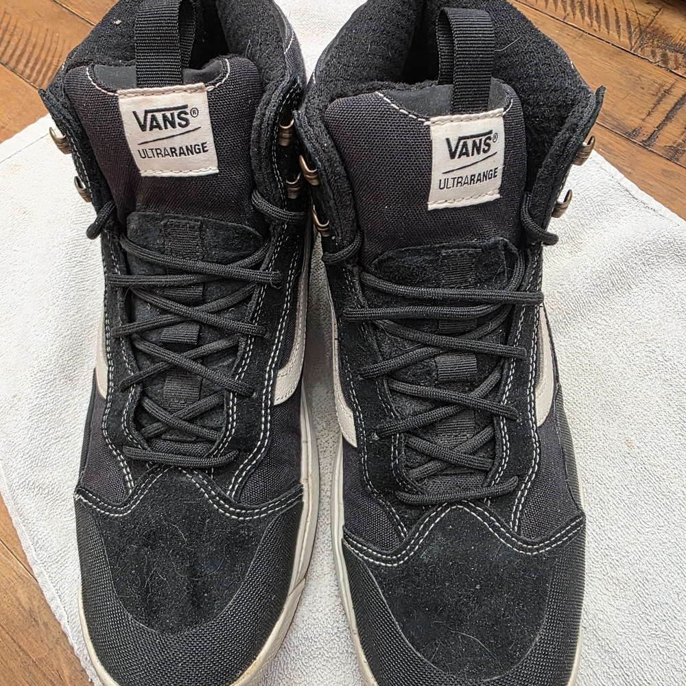 Vans Ultrarange EXO Hi MTE Black and White Men's Boots